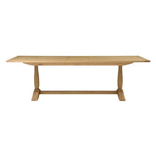 Load image into Gallery viewer, ELKSTONE MELLOW OAK Extending Dining Table 8-10 Seater Quality Furniture Clearance Ltd
