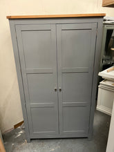 Load image into Gallery viewer, Sussex Storm Grey Double Larder. furniture delivered
