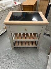 Load image into Gallery viewer, CHESTER DOVE GREY
Small Kitchen Island with Granite Top Quality Furniture Clearance Ltd
