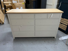 Load image into Gallery viewer, Chester Dove Grey 10 Drawer Chest Quality Furniture Clearance Ltd
