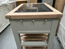 Load image into Gallery viewer, CHESTER DOVE GREY
Small Kitchen Island with Granite Top Quality Furniture Clearance Ltd
