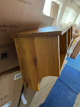 Load image into Gallery viewer, OAKLAND RUSTIC OAK
New Storage Shelf and Hooks Quality Furniture Clearance Ltd
