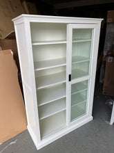 Load image into Gallery viewer, Stow Warm White Glazed Display Cabinet Quality Furniture Clearance Ltd
