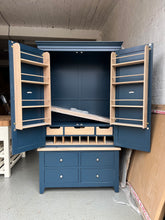 Load image into Gallery viewer, CHESTER MIDNIGHT BLUE
Double Larder Quality Furniture Clearance Ltd
