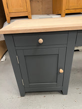 Load image into Gallery viewer, Chester Charcoal Double Pedestal Desk furniture delivered
