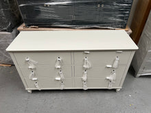 Load image into Gallery viewer, Wilmslow Grey Painted 6 Drawer Chest Quality Furniture Clearance Ltd
