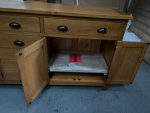 Load image into Gallery viewer, Oakland Rustic Oak New Grand Sideboard Quality Furniture Clearance Ltd
