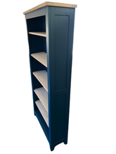 Load image into Gallery viewer, CHESTER MIDNIGHT BLUE Large Bookcase Quality Furniture Clearance Ltd
