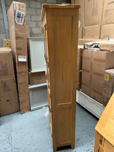 Load image into Gallery viewer, Oakland Rustic Oak Display Cabinet Quality Furniture Clearance Ltd
