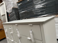 Load image into Gallery viewer, Wilmslow Grey Painted 6 Drawer Chest Quality Furniture Clearance Ltd
