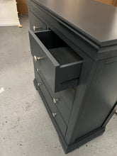 Load image into Gallery viewer, CHANTILLY DUSKY BLACK
2 Over 3 Chest of Drawers Quality Furniture Clearance Ltd
