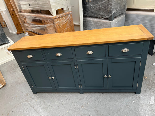 WESTCOTE INKY BLUE Extra Large Sideboard Quality Furniture Clearance Ltd