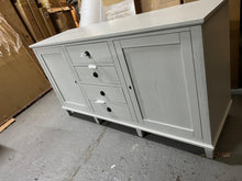 Load image into Gallery viewer, Charlbury Mineral Grey Large Sideboard With Drawers Quality Furniture Clearance Ltd
