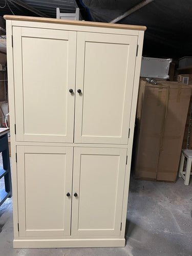 Painswick Cream Double Farmhouse Larder furniture delivered