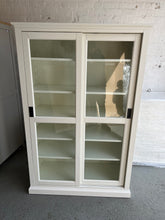 Load image into Gallery viewer, Stow Warm White Glazed Display Cabinet Quality Furniture Clearance Ltd
