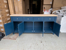 Load image into Gallery viewer, CHESTER MIDNIGHT BLUE
Extra Large Sideboard Quality Furniture Clearance Ltd
