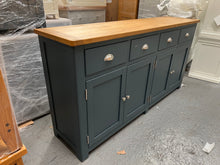 Load image into Gallery viewer, WESTCOTE INKY BLUE Extra Large Sideboard Quality Furniture Clearance Ltd
