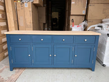 Load image into Gallery viewer, CHESTER MIDNIGHT BLUE
Extra Large Sideboard Quality Furniture Clearance Ltd
