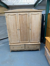 Load image into Gallery viewer, Camille Limewash Oak Triple Wardrobe furniture delivered
