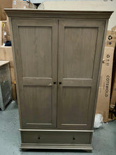 Load image into Gallery viewer, WINCHCOMBE SMOKED OAK Double Wardrobe Quality Furniture Clearance Ltd
