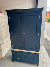 Load image into Gallery viewer, CHESTER MIDNIGHT BLUE
Double Larder Quality Furniture Clearance Ltd
