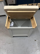 Load image into Gallery viewer, CHESTER DOVE GREY Small Shoe Storage Trunk Bench Quality Furniture Clearance Ltd
