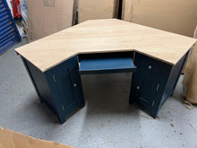 Load image into Gallery viewer, CHESTER MIDNIGHT BLUE
Corner Desk Quality Furniture Clearance Ltd
