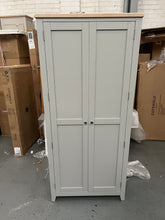 Load image into Gallery viewer, Chester Dove Grey 2 Door Hallway Cloakroom furniture delivered
