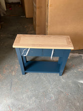 Load image into Gallery viewer, Chester Midnight Blue Console Table Quality Furniture Clearance Ltd
