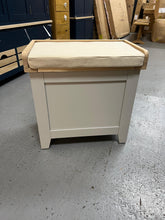 Load image into Gallery viewer, CHESTER DOVE GREY Small Shoe Storage Trunk Bench Quality Furniture Clearance Ltd
