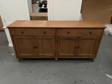 Load image into Gallery viewer, Elkstone Mellow Oak Extra Large Sideboard Quality Furniture Clearance Ltd
