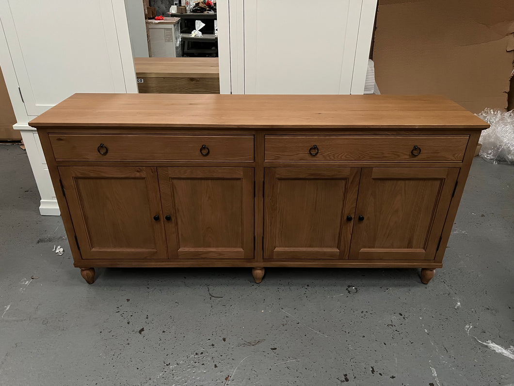 Elkstone Mellow Oak Extra Large Sideboard Quality Furniture Clearance Ltd