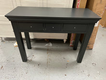 Load image into Gallery viewer, Dusky Black Console Desk furniture delivered
