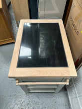 Load image into Gallery viewer, CHESTER DOVE GREY
Small Kitchen Island with Granite Top Quality Furniture Clearance Ltd
