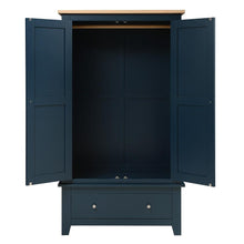 Load image into Gallery viewer, CHESTER MIDNIGHT BLUE
Double Wardrobe Quality Furniture Clearance Ltd
