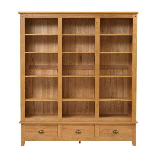 OAKLAND RUSTIC OAK
New Grand Bookcase Quality Furniture Clearance Ltd