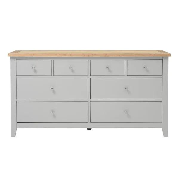 CHESTER DOVE GREY
Low and Wide Chest Quality Furniture Clearance Ltd