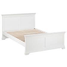 CHANTILLY WARM WHITE 5ft Kingsize Bed Quality Furniture Clearance Ltd