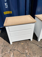 Load image into Gallery viewer, Set of 2 CHESTER PURE WHITE Jumbo Bedside Tables Quality Furniture Clearance Ltd
