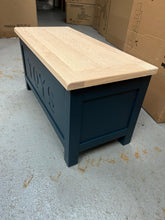 Load image into Gallery viewer, CHESTER MIDNIGHT BLUE Toy Box Quality Furniture Clearance Ltd
