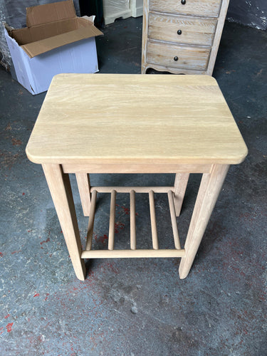 BERKELEY NORDIC OAK Side Table Quality Furniture Clearance Ltd