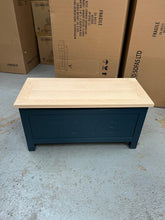 Load image into Gallery viewer, CHESTER MIDNIGHT BLUE Toy Box Quality Furniture Clearance Ltd
