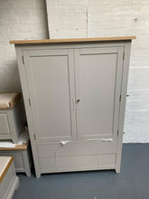 Load image into Gallery viewer, Chester Dove Grey Grand Storage Cupboard/Larder furniture delivered 
