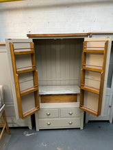 Load image into Gallery viewer, Stone Large Double Larder furniture delivered 
