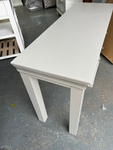 Load image into Gallery viewer, Chantilly Pebble Grey Single Pedestal Dressing Table / Desk furniture delivered 
