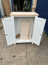 Load image into Gallery viewer, CHESTER PURE WHITE Large Shoe Cupboard Quality Furniture Clearance Ltd
