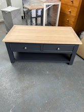 Load image into Gallery viewer, Elwood Charcoal Coffee Table with Drawers furniture delivered 
