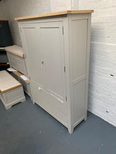 Load image into Gallery viewer, Chester Dove Grey Grand Storage Cupboard/Larder furniture delivered 
