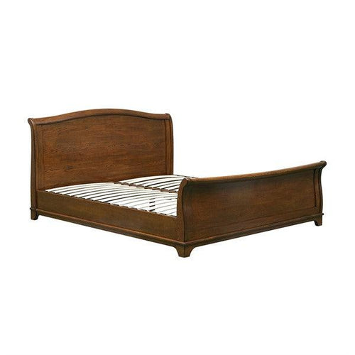 Winchcombe Dark Oak NEW 5ft Kingsize Sleigh Bed Quality Furniture Clearance Ltd