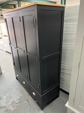 Load image into Gallery viewer, Charcoal Triple Wardrobe furniture delivered 
